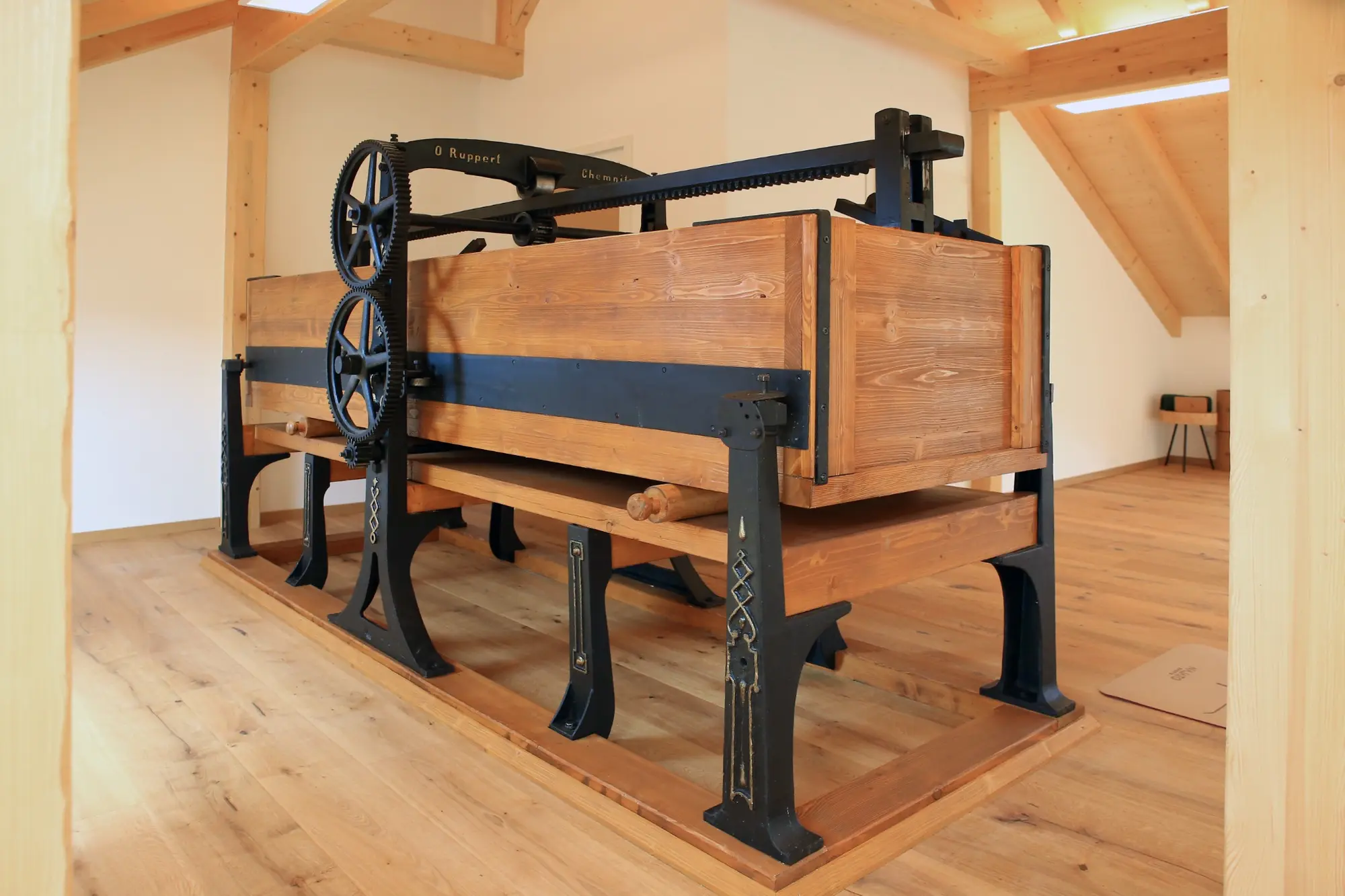 Historische Mangel im Staahaadler Aff